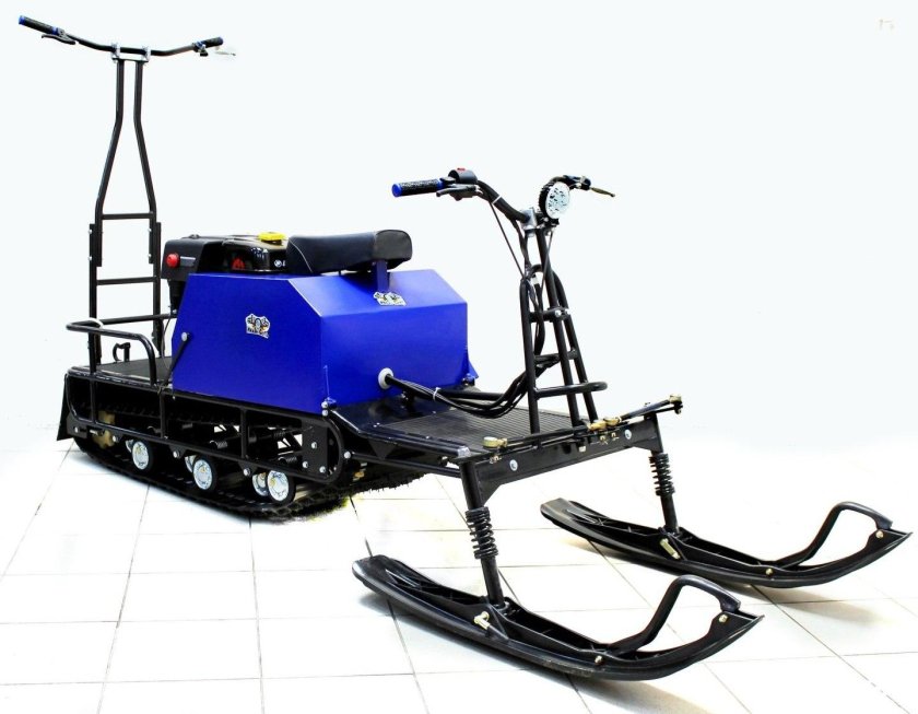 Мотобуксировщик Лидер-2-3т-15ап, с модулем