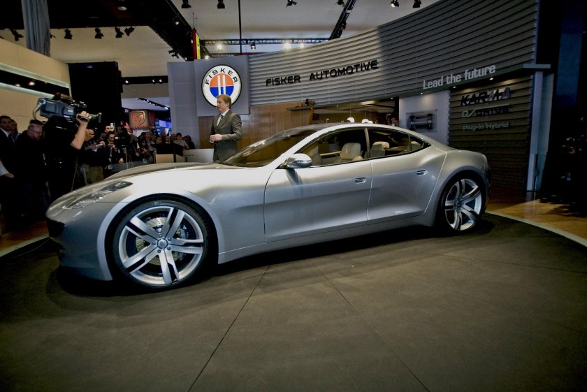 Fisker Karma крыша