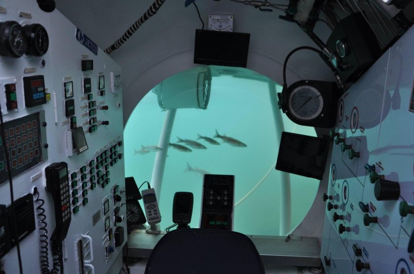 Капитанский мостик подводной лодки