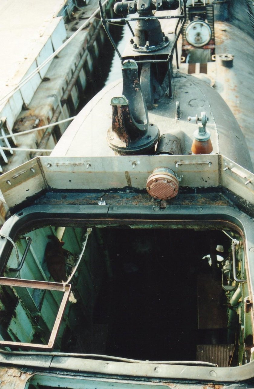 Капитанский мостик подводной лодки