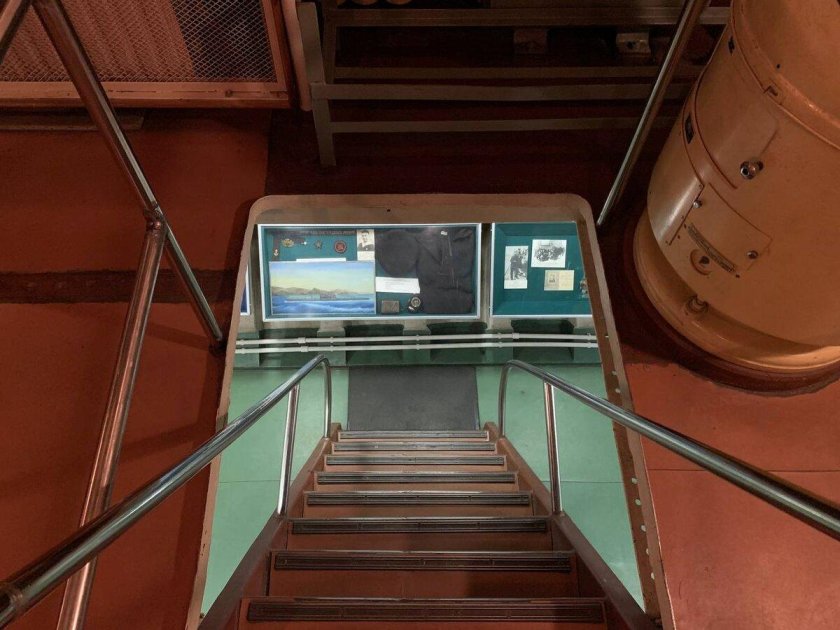 Экспозиция «подводная лодка «народоволец» д-2»