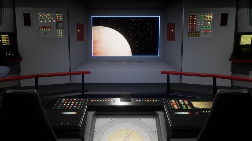 Стартрек Капитанский мостик