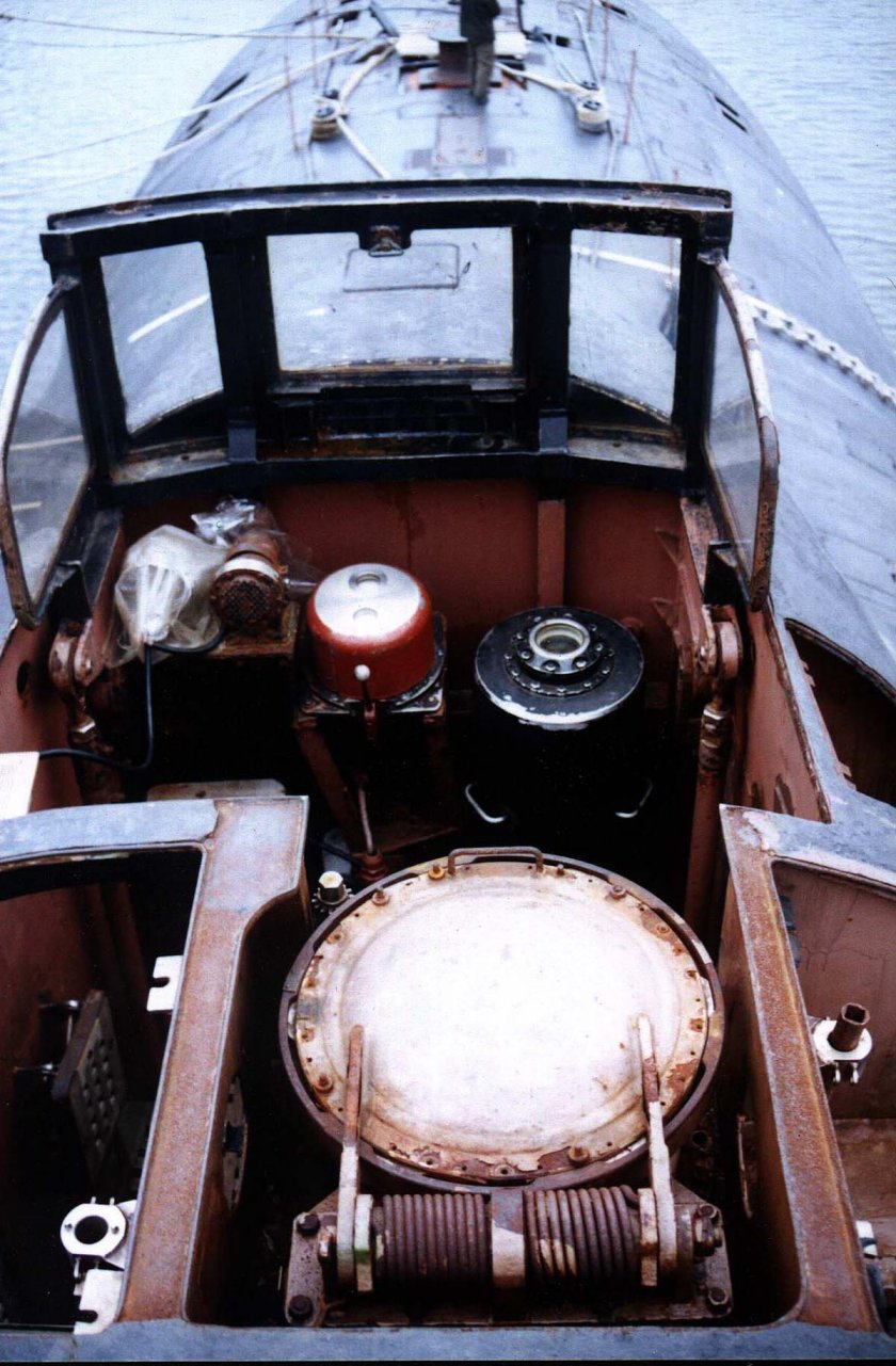 Ходовой мостик подводной лодки