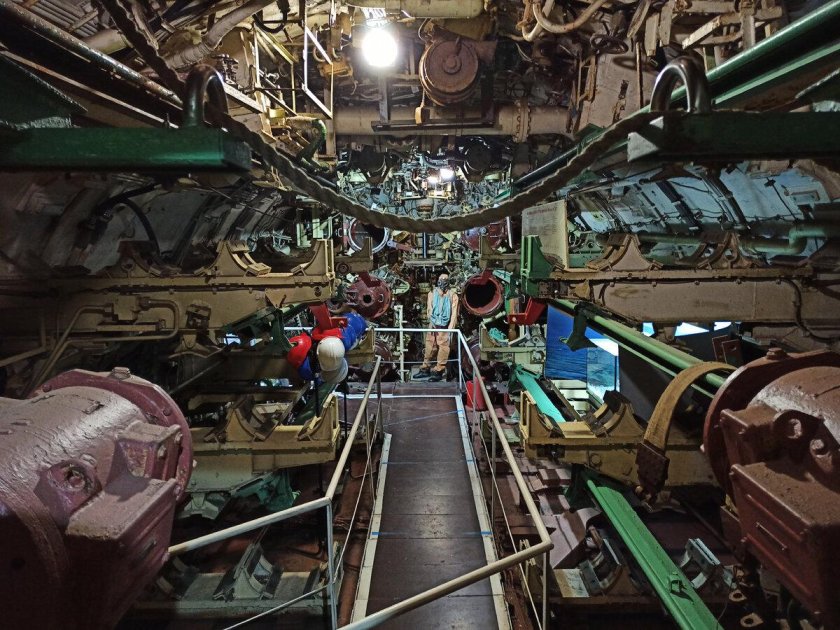 Торпедный отсек подводной лодки