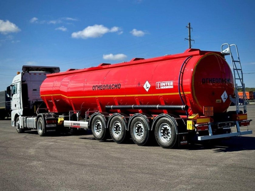 Полуприцеп бензовоз бонум