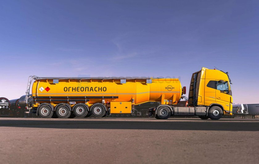 Полуприцеп цистерна бонум 914210