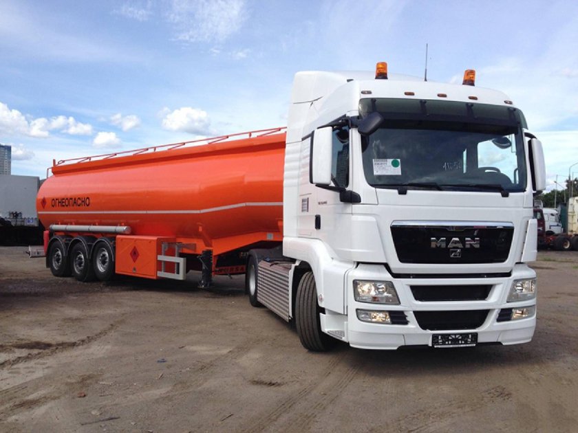 Бензовоз man