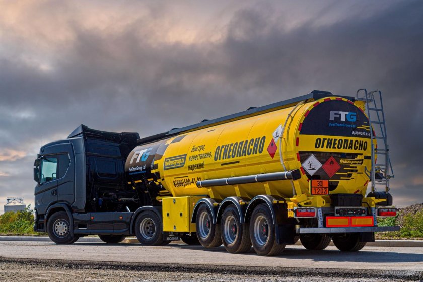 Полуприцеп цистерна Бонум 914210