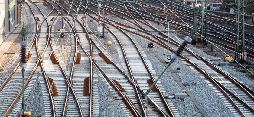 Пересечение железных дорог