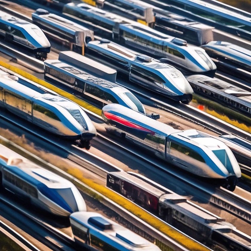 Маглев поезд китай