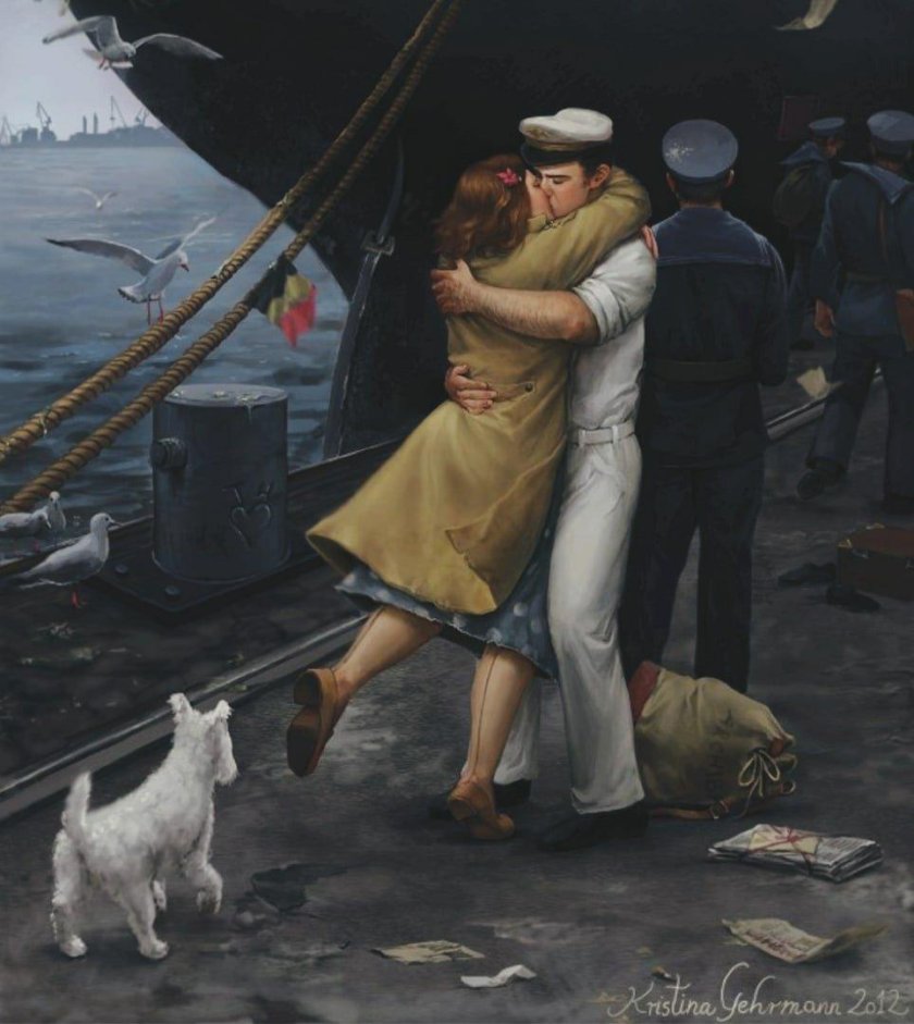 Женщина на корабле