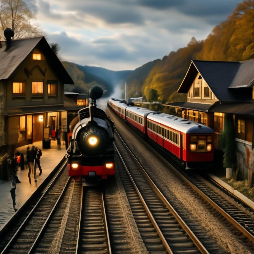 Красивые поезда