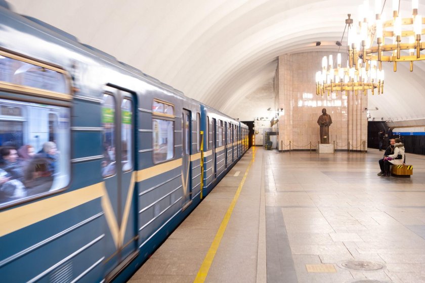 Синяя линия Петербургского метро