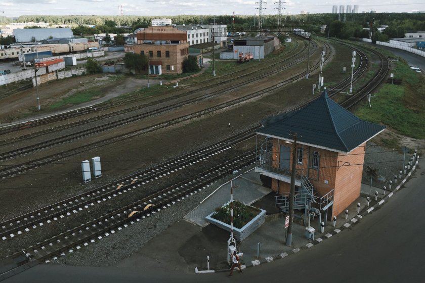 Горочный пост ЖД станции Агрыз