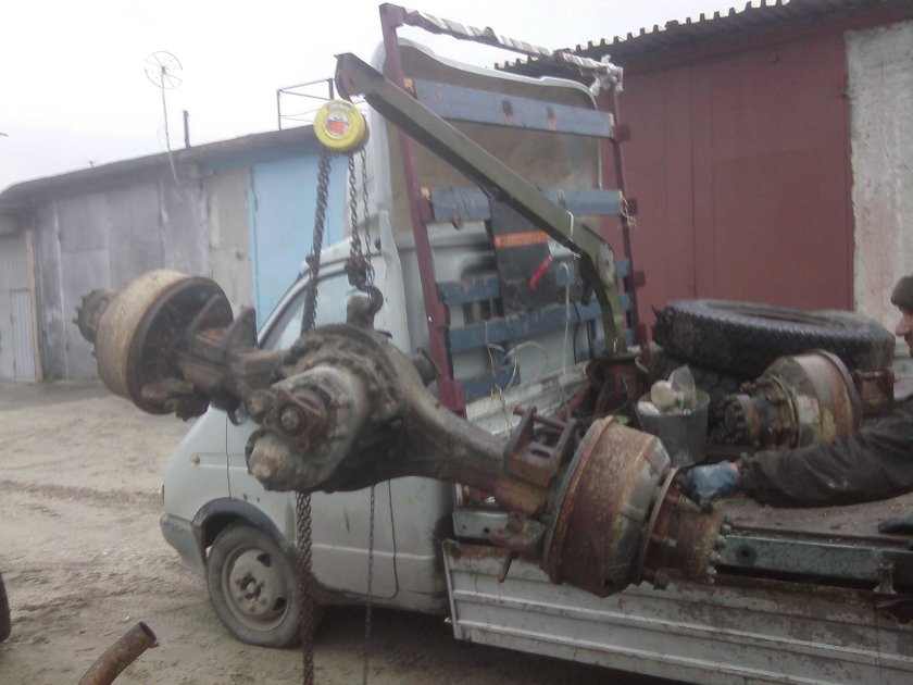 Задний мост ЗИЛ 133