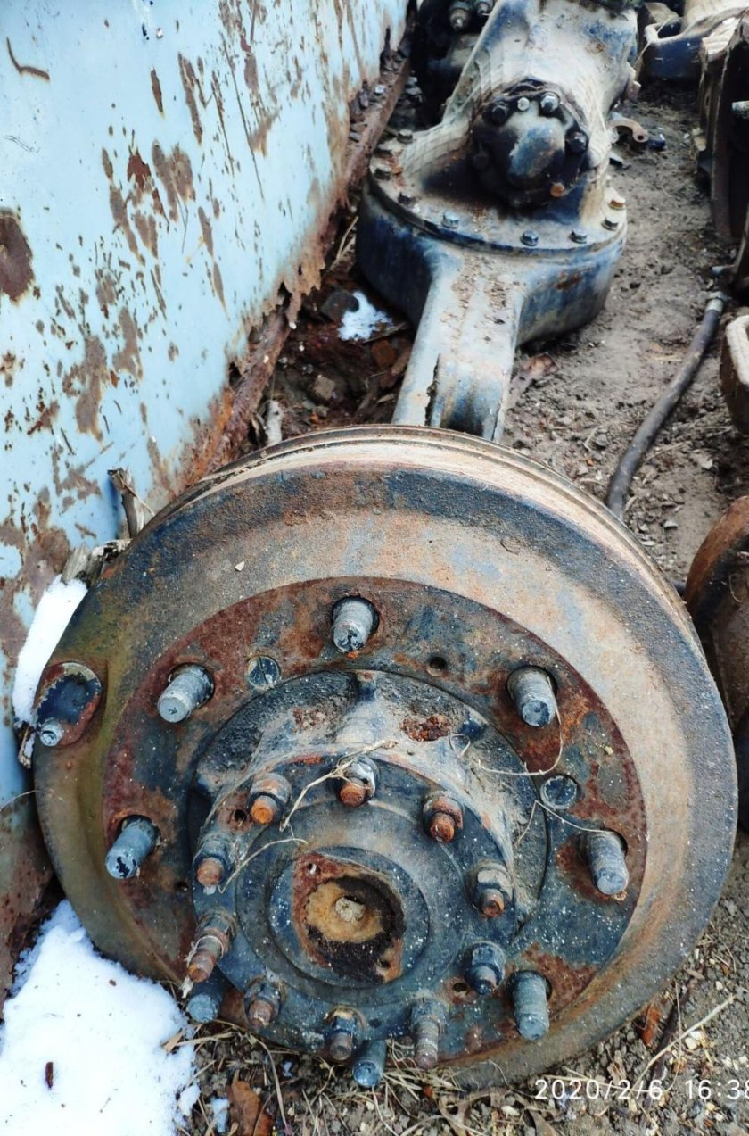 Передний мост зил 157