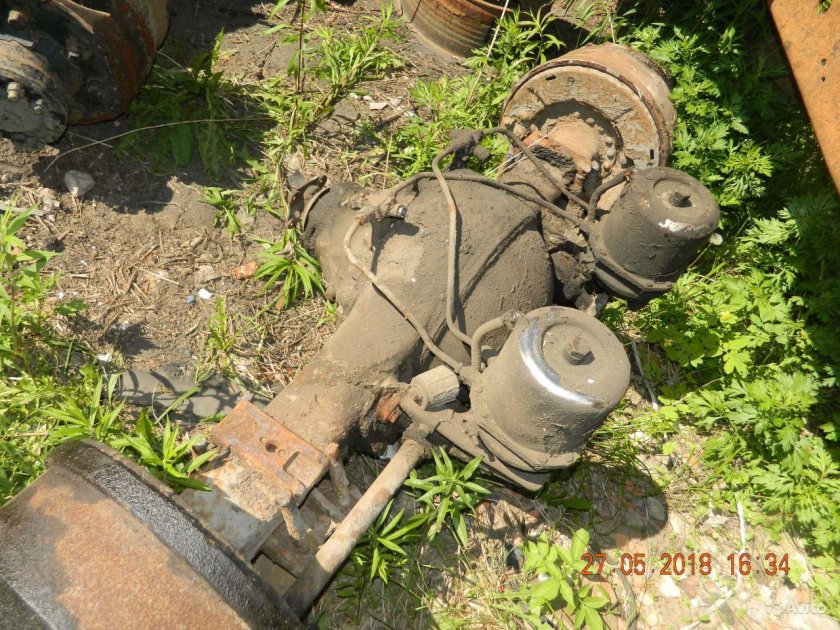 Задний мост маз зубренок