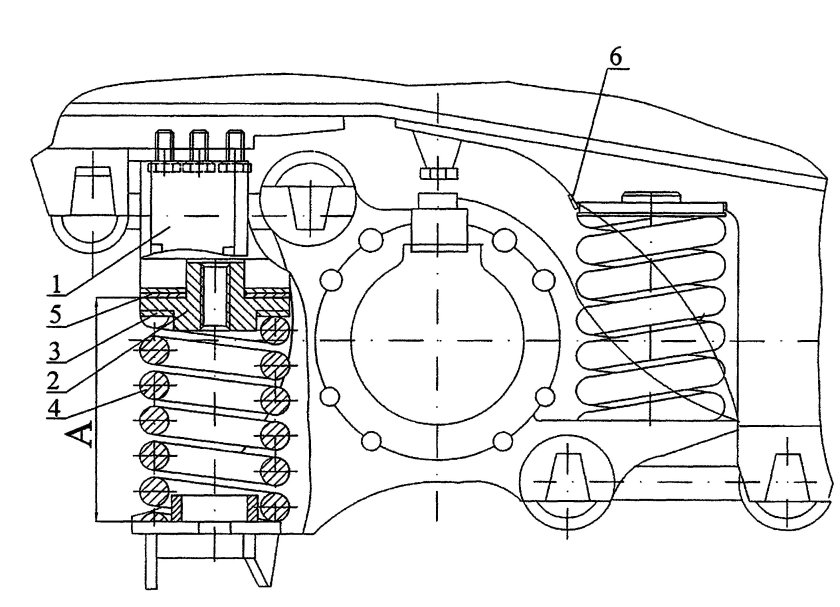 Рессорное подвешивание электровоза