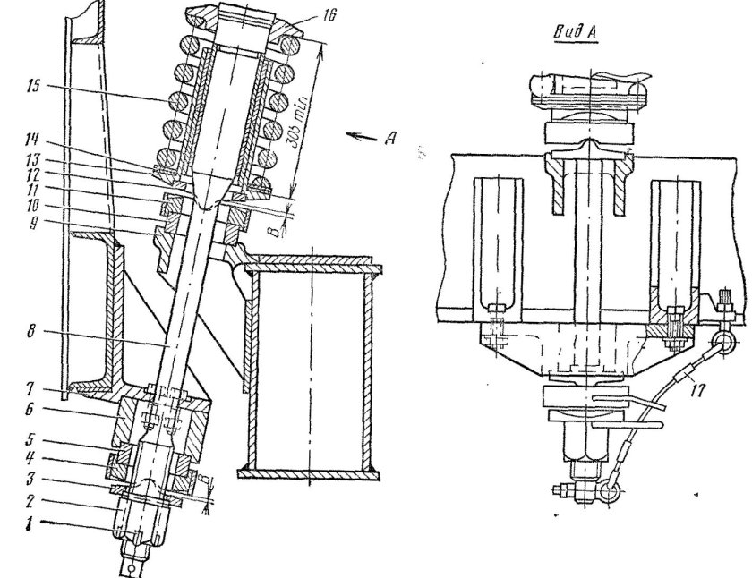 Люлечное подвешивание вл10