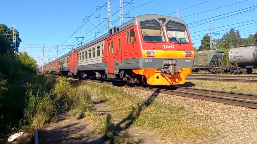 Электричка Москва-Петушки