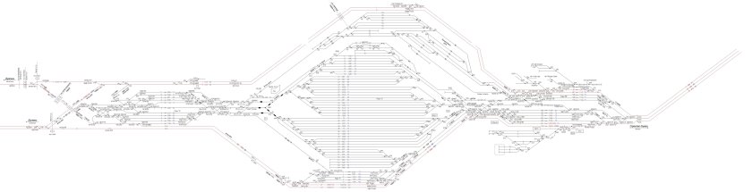 Станция Каменоломни схема тра