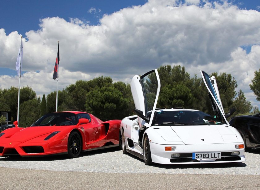 Ламборгини и Феррари