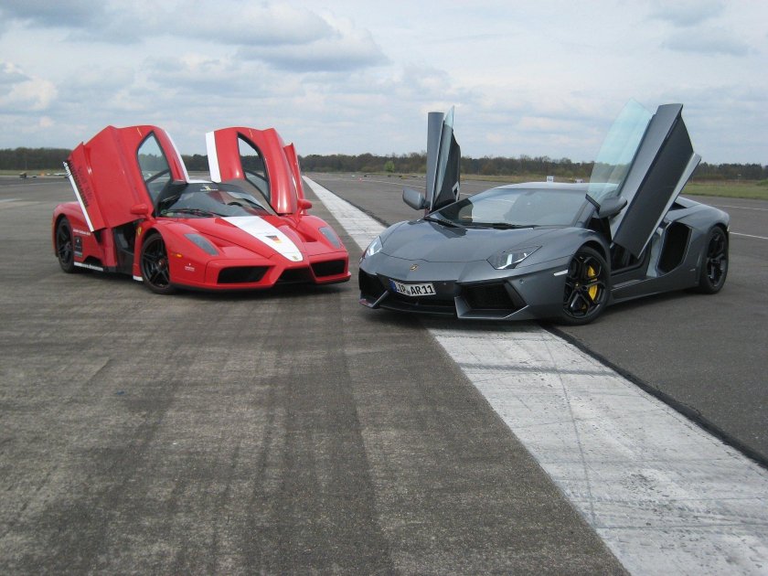 Ламборгини и Феррари