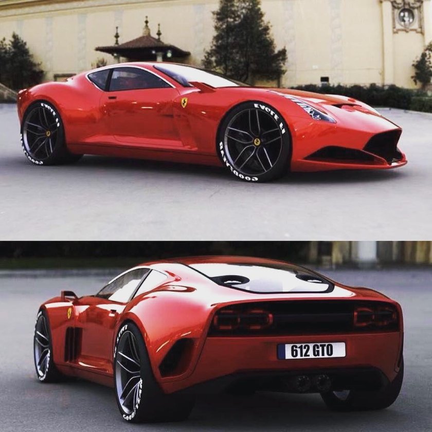 Ferrari 612 gto concept