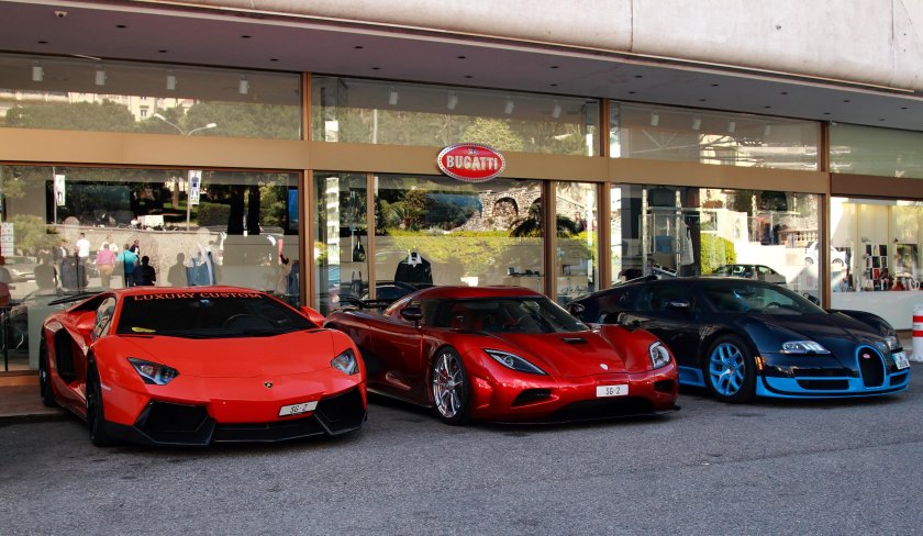 Бугатти Феррари Ламборджини