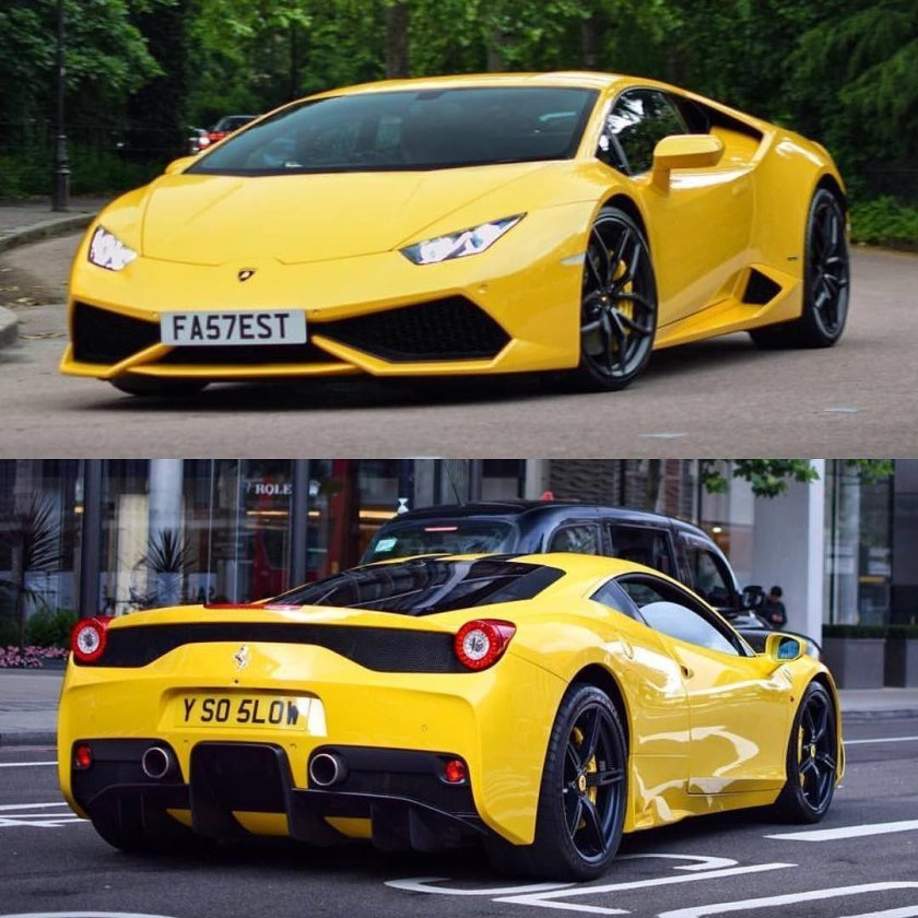 Ламборгини и Феррари