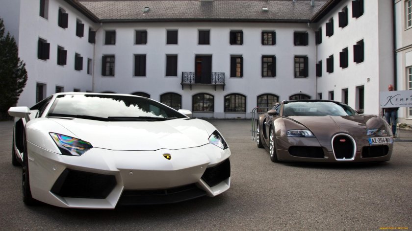 Ламборгини Бугатти Вейрон