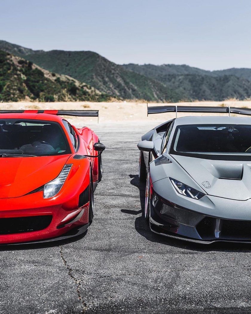 Феррари против Ламборджини