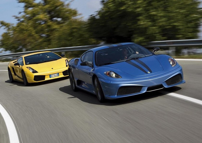 Ferari i Lamborgini