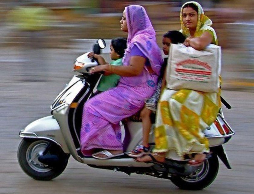 Индийские мотороллеры