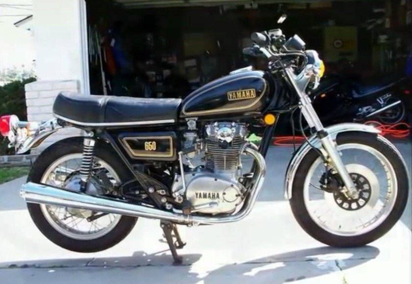 Yamaha мотоцикл 1978