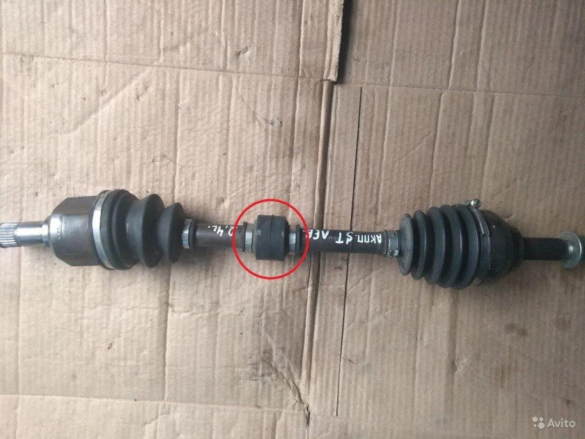 Привод левый Галант 8