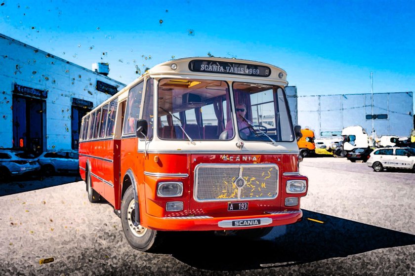 Автобусы Scania-Vabis