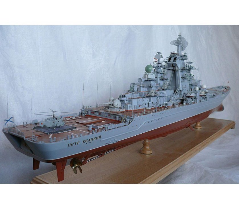 Модель тарк Петр Великий 1/200