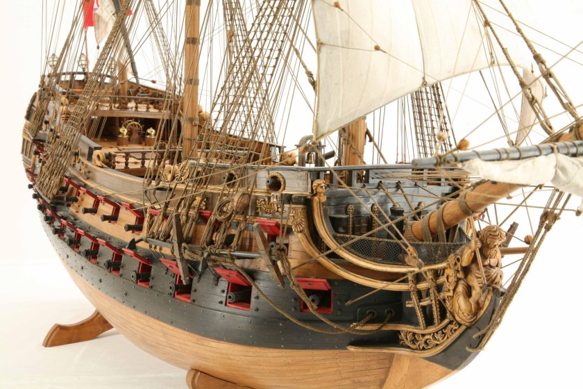 Судомоделирование парусных кораблей 17 века