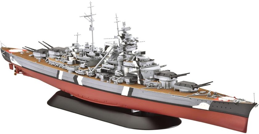 Сборная модель Revell Battleship Bismarck (05098) 1:700