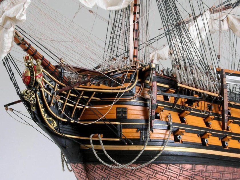 Модель корабля HMS Victory
