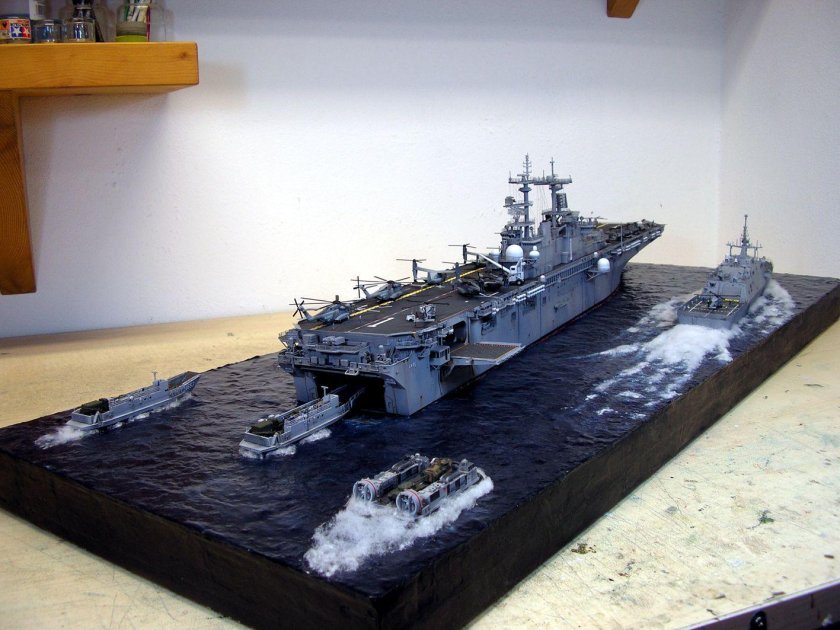 Диорамы с кораблями 1 350