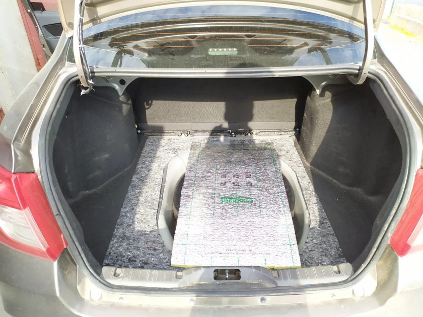 Фальшпол на Датсун он до