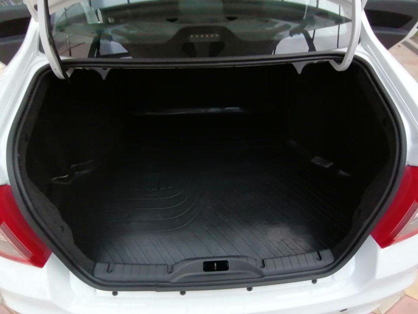 Датсун он до сложить заднее сиденье