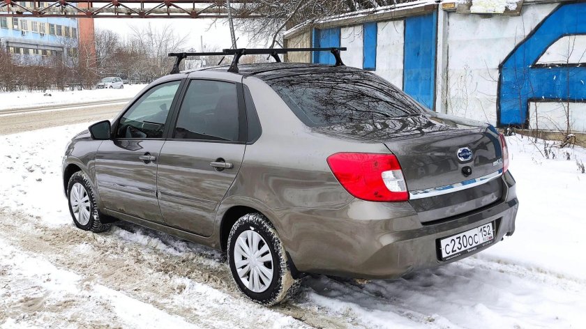 Datsun mi-do багажник на крышу