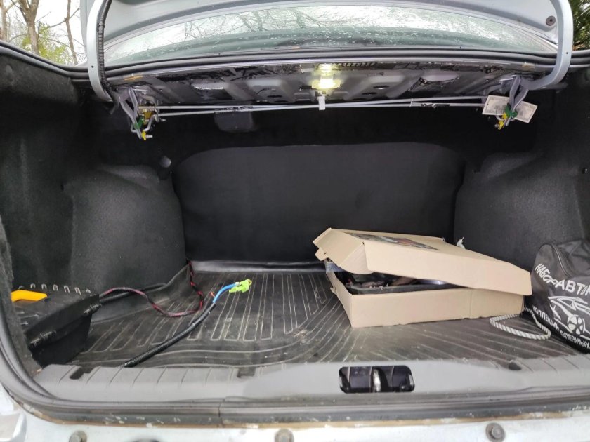 Шумоизоляция багажника Датсун он до