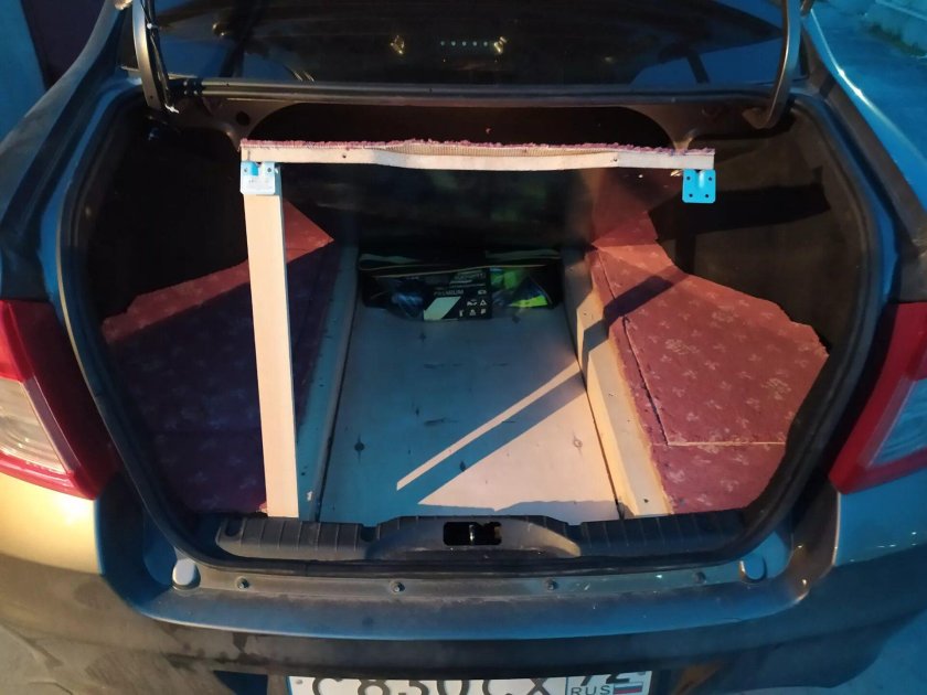 Фальшпол на Датсун он до