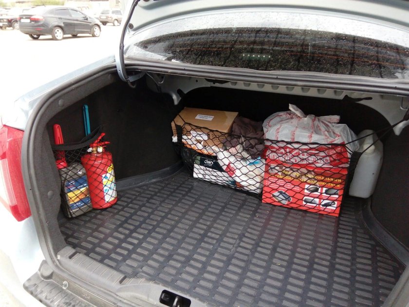 Сетка в багажник Datsun on-do