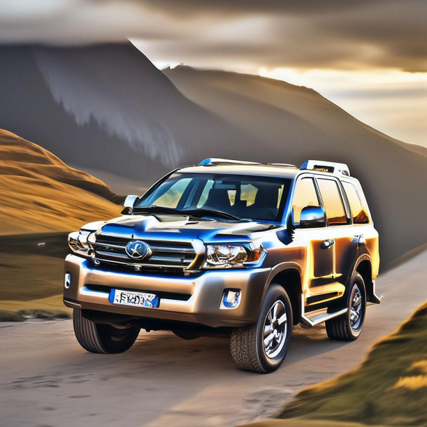 Toyota land cruiser новый