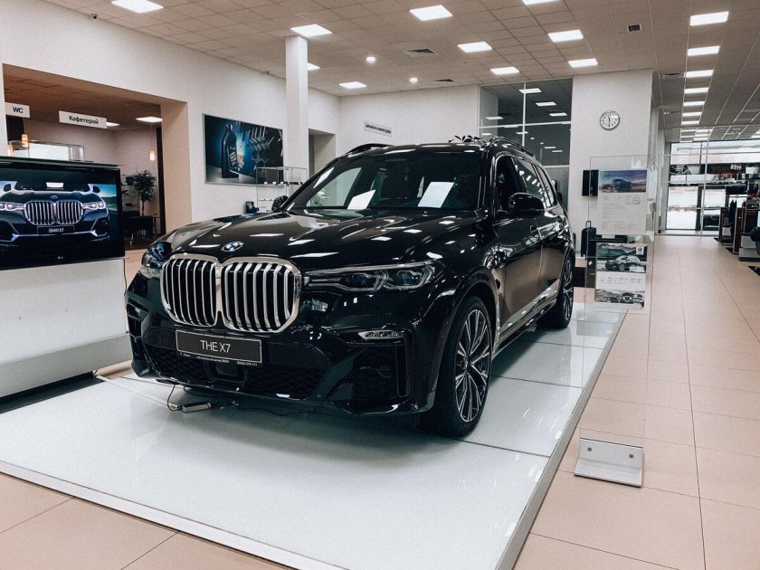 БМВ Икс 7 черный